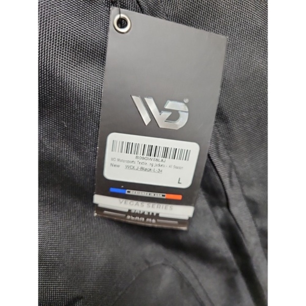 WD Motorsports Women's Motorcycle Jacket - Adjustable Large‎ Padded Rider - Picture 2 of 16
